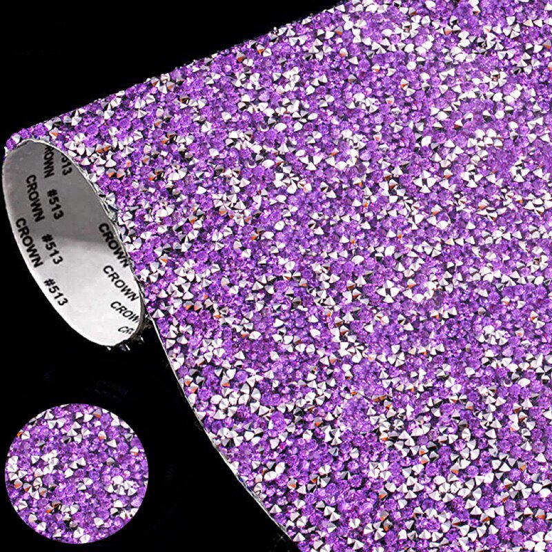 Rhinestone Sheet Factory - Hot Melt Diamond Mesh