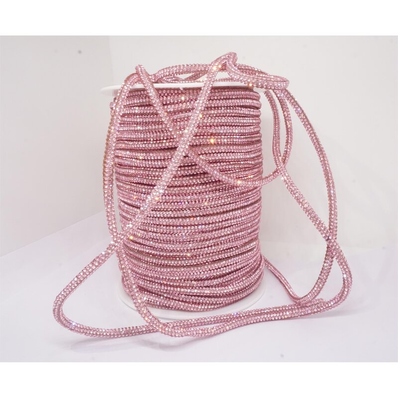 Rhinestone Rope Factory - Colorful Flash Round Tube