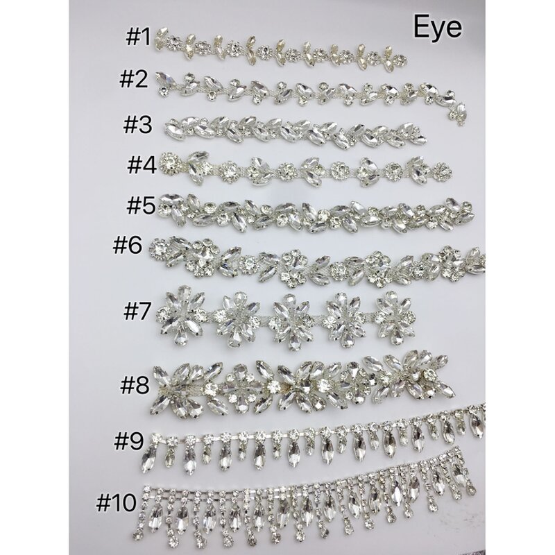 Rhinestone Decal Factory - Custom Wedding Dress Belt