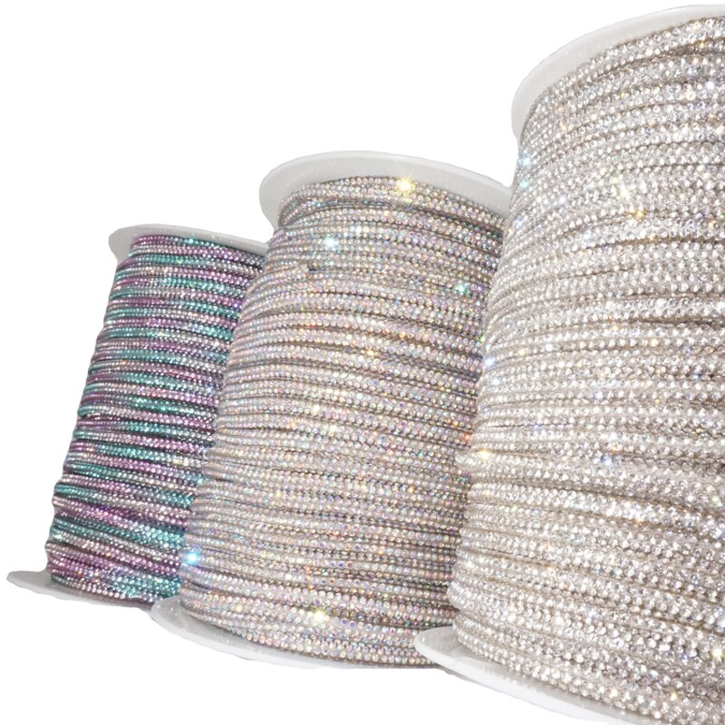 Rhinestone Shoelace Factory - Watercolor Glitter Rope