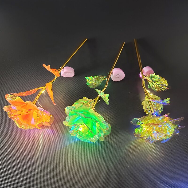 LED Flower Factory - Gold Foil Rose Gift