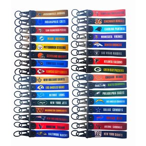 Sports Lanyard Factory - NFL Football Wrist Strap