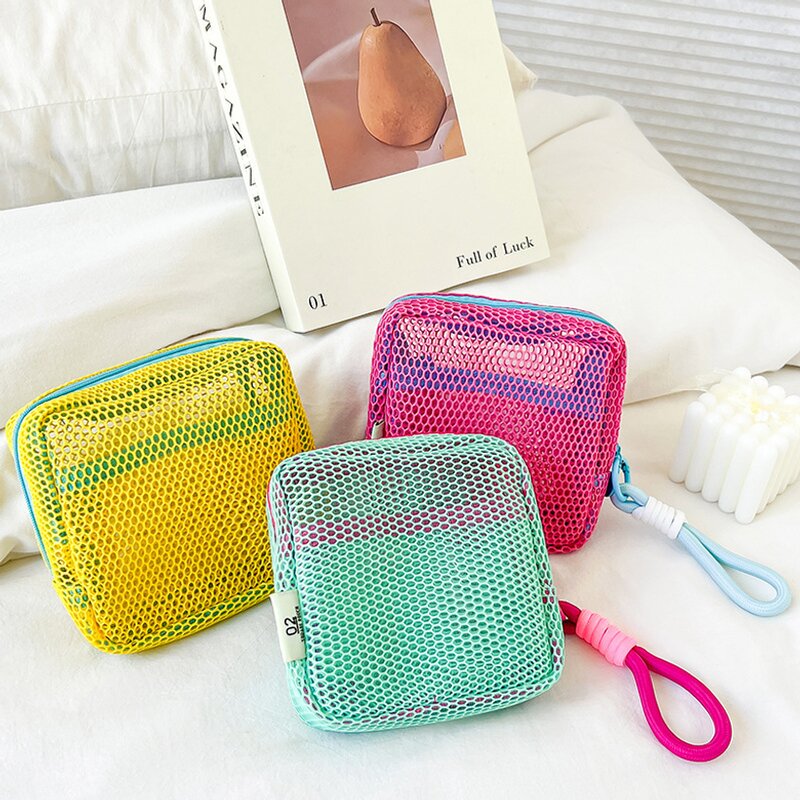 Mesh Bag Factory - Tofu Bag Coin Purse Keychain