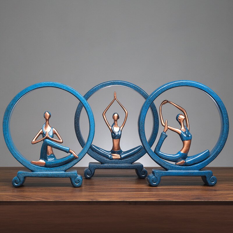 Resin Statue Factory - Yoga Pose Figurine Supplier