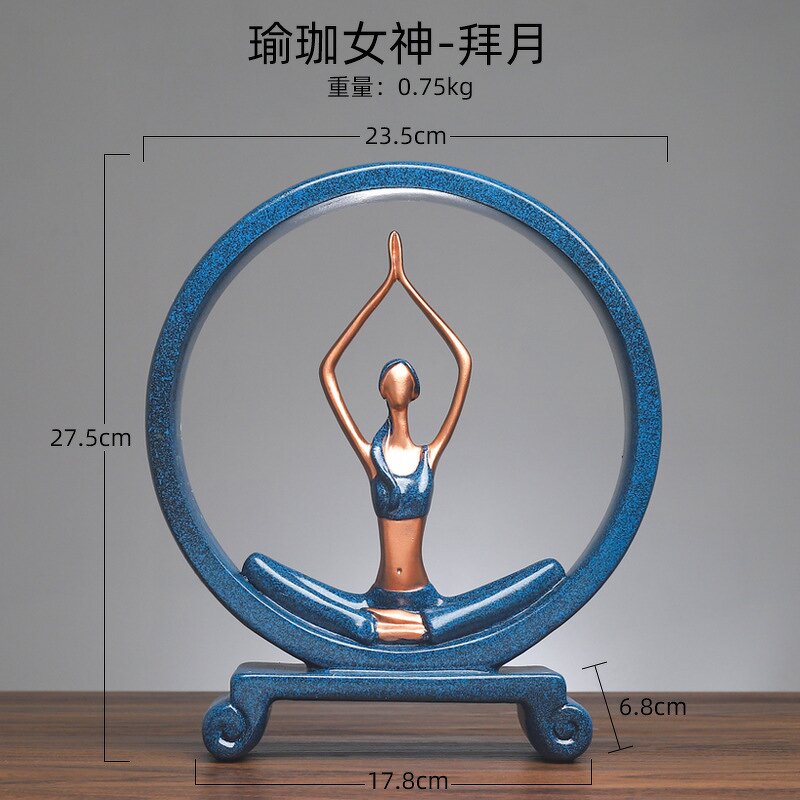 Resin Statue Factory - Yoga Pose Figurine Supplier