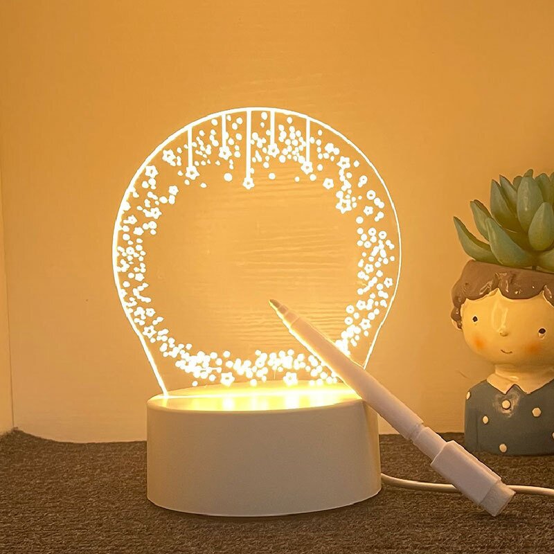 LED Message Board Factory - Erasable Luminous Calendar