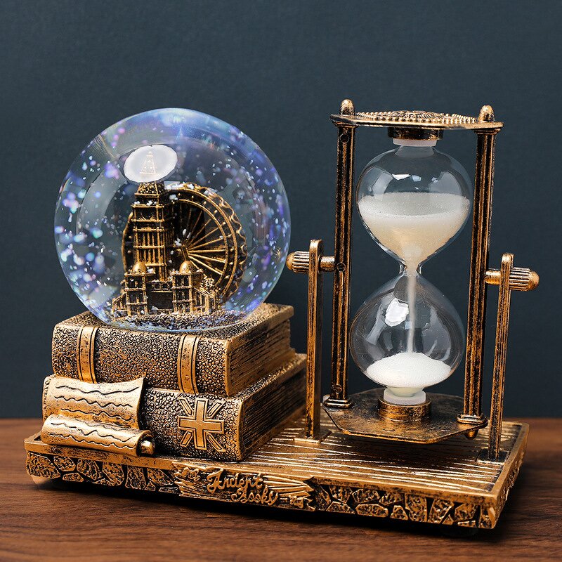 Music Box Factory - Iron Tower Sandglass Timer