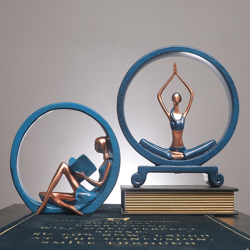 Resin Statue Factory - Yoga Pose Figurine Supplier