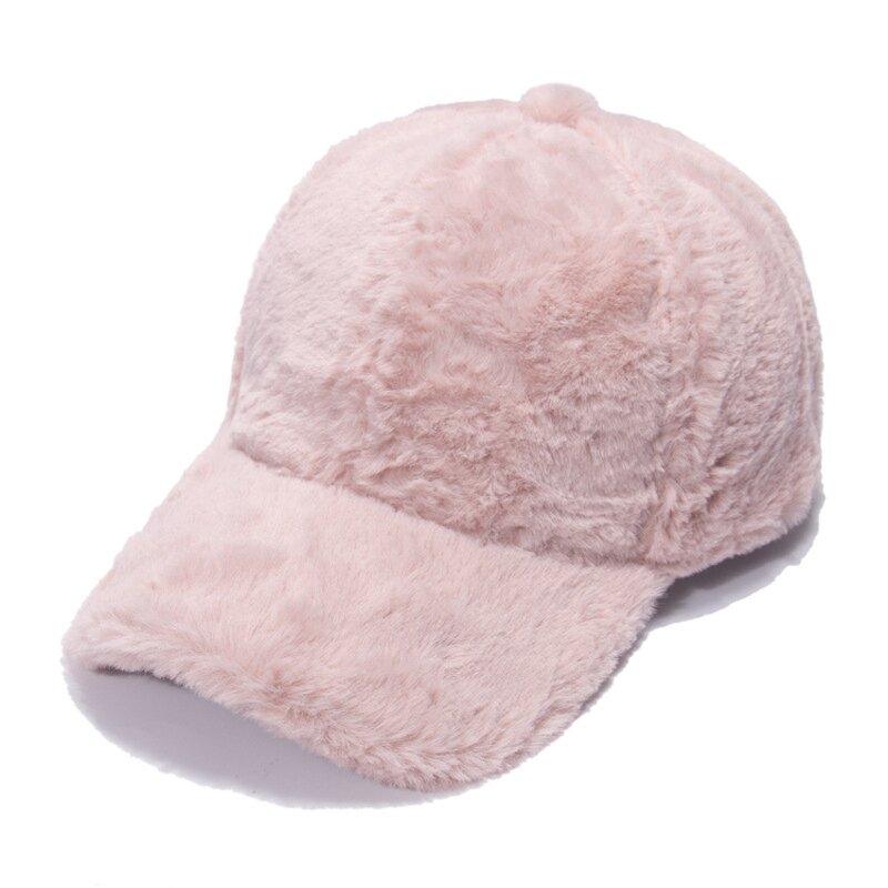 Baseball Cap Factory - Winter Rabbit Fur Cap