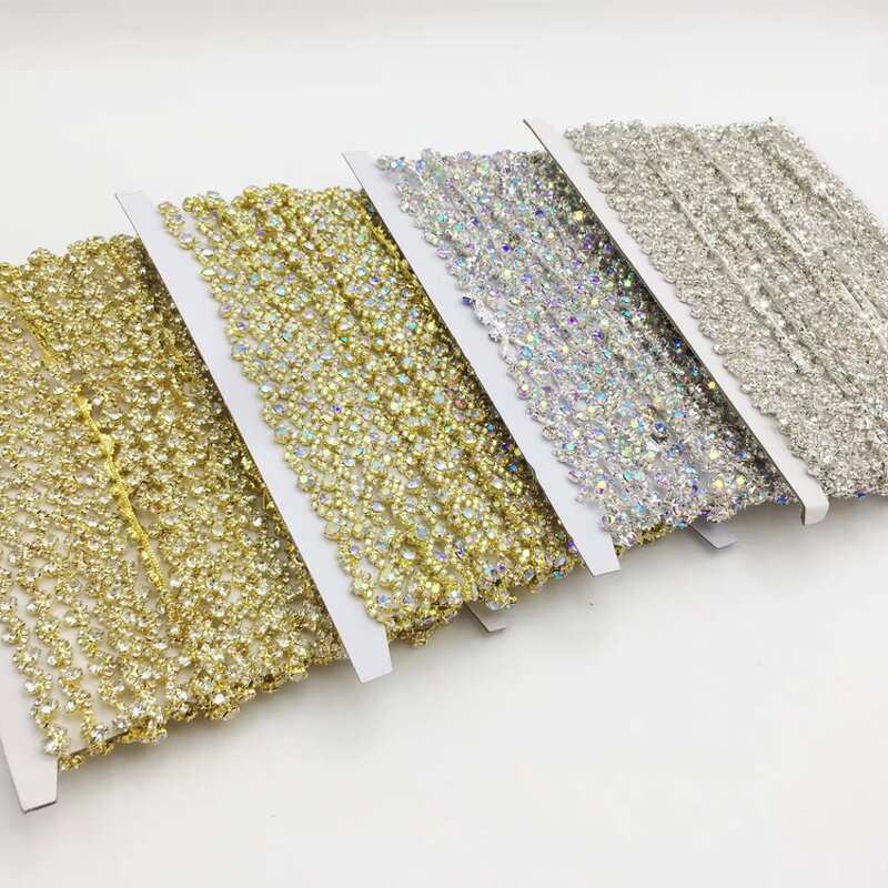 Rhinestone Chain Factory - S-shaped Diamond Decoration