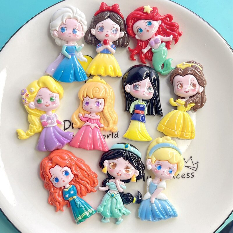 Resin Cabochon Factory - Kawaii Princess Clay Charm