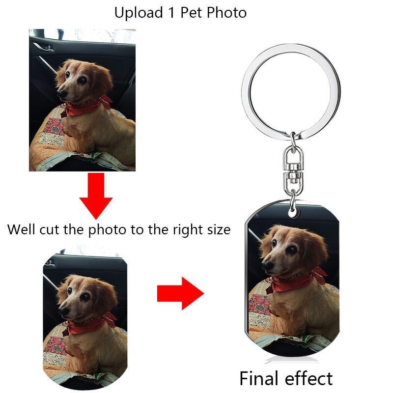 Stainless Steel Keychain Factory - Laser Printed Dog Tag