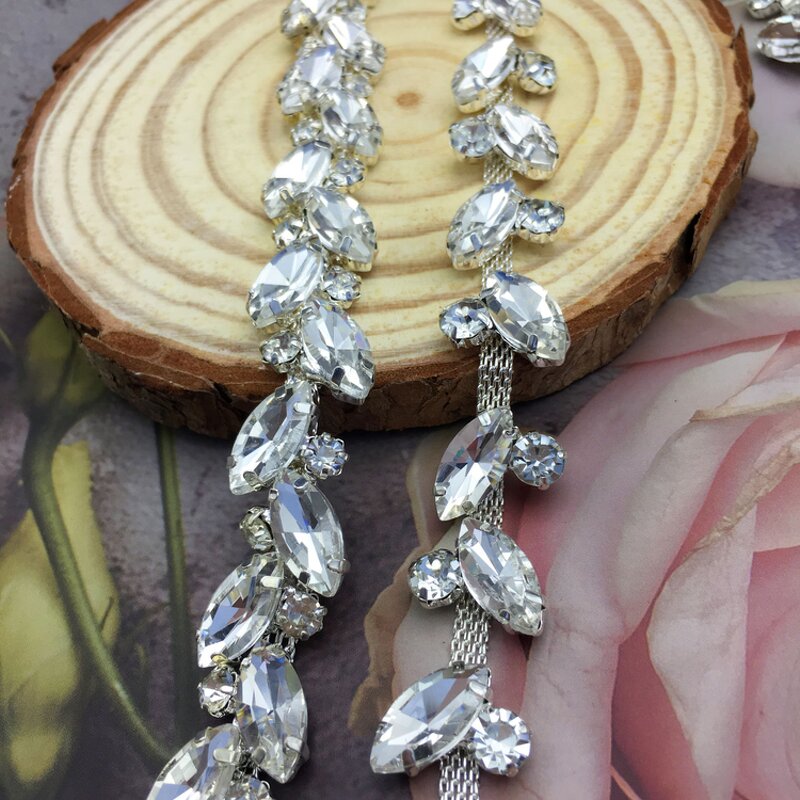 Rhinestone Decal Factory - Custom Wedding Dress Belt