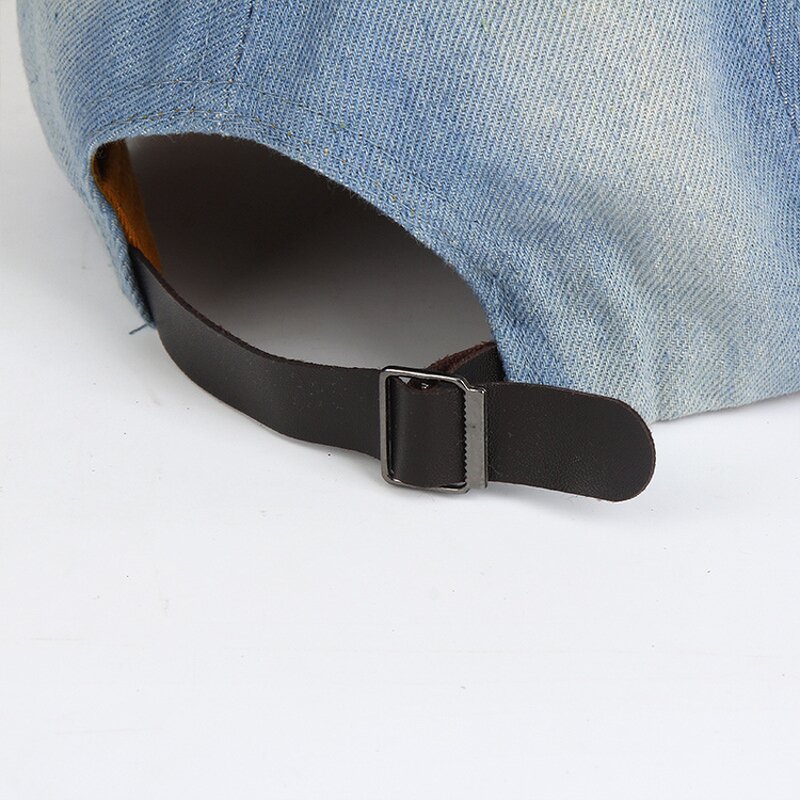 Baseball Cap Factory - Washed Jeans Cowboy Hat