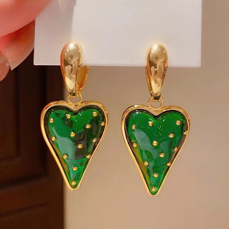 Strawberry Earrings Factory - Heart-Shape Fashion Earrings