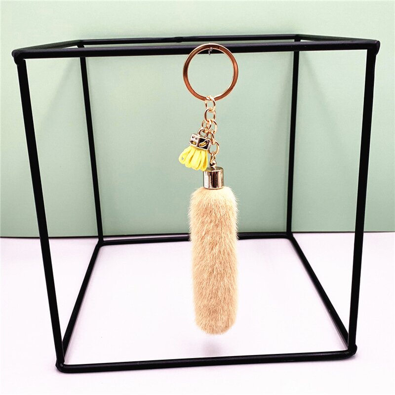 Tassel Keychain Factory - Fuzzy Car Keychain Pendant