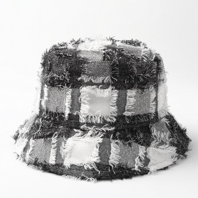 Bucket Hat Factory - Green Plaid Sunshade Hat
