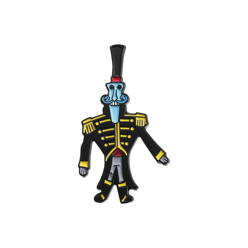 Cartoon Brooch Factory - Black Cat Kitty Lapel Pin