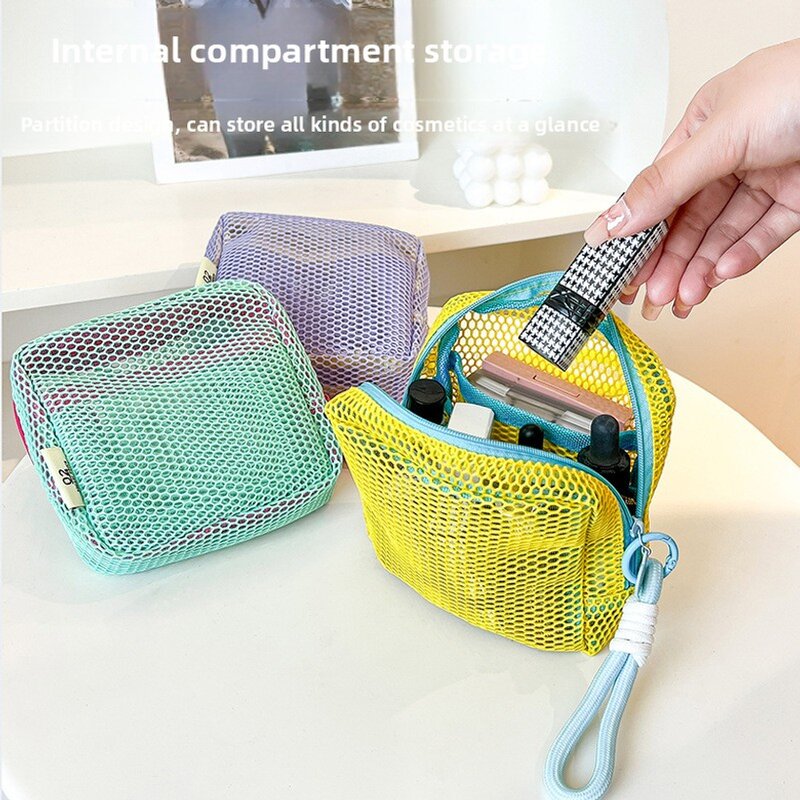 Mesh Bag Factory - Tofu Bag Coin Purse Keychain