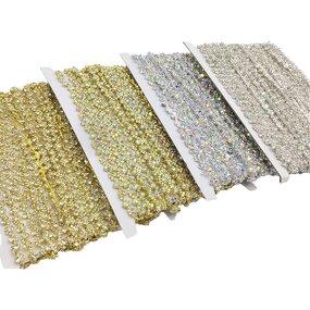 Rhinestone Chain Factory - S-shaped Diamond Decoration