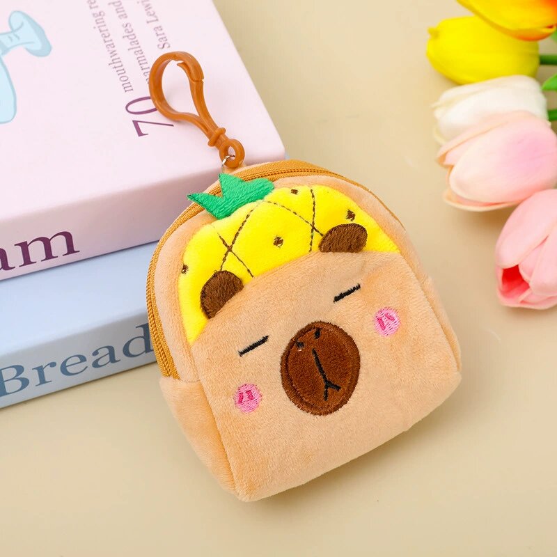 Coin Purse Factory - Capybara Plush Storage Bag