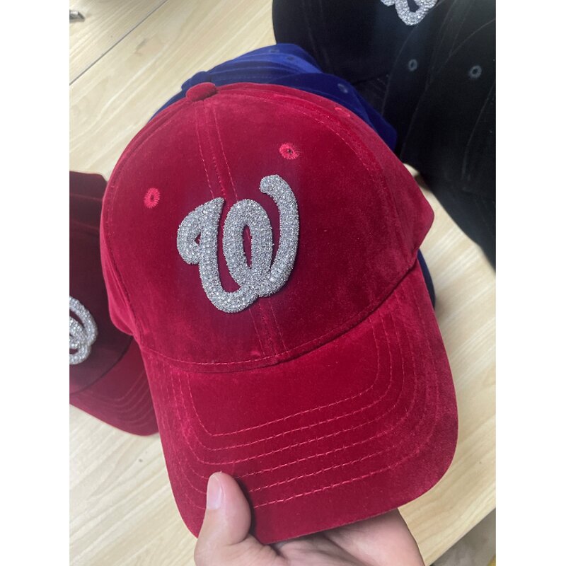 Baseball Cap Factory - Bling Rhinestone Team Cap