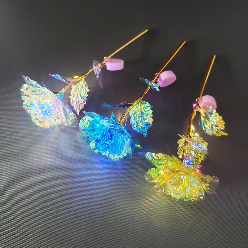 LED Flower Factory - Gold Foil Rose Gift