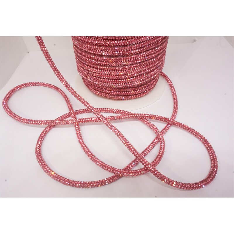 Rhinestone Rope Factory - Colorful Flash Round Tube