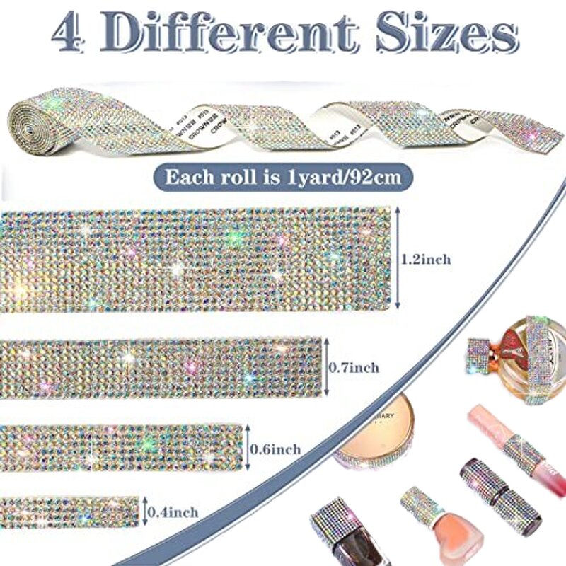 Rhinestone Tape Factory - Self Adhesive Bling Ribbon