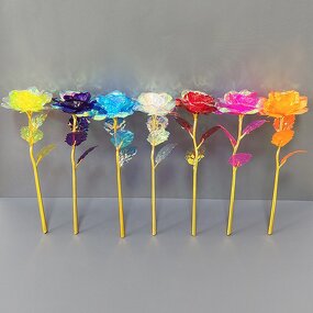 LED Flower Factory - Gold Foil Rose Gift