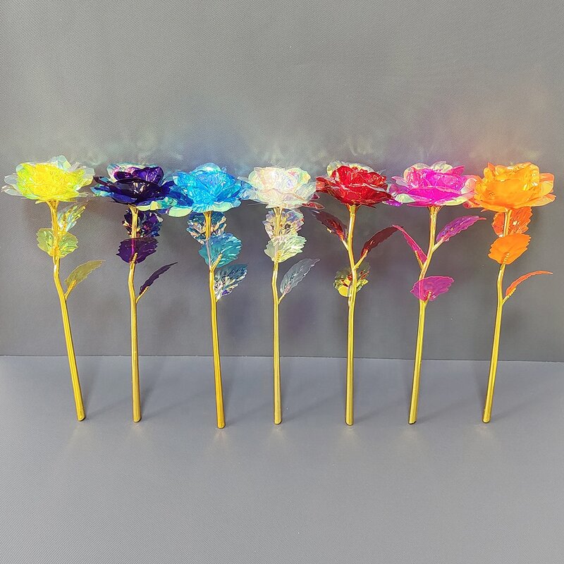 LED Flower Factory - Gold Foil Rose Gift