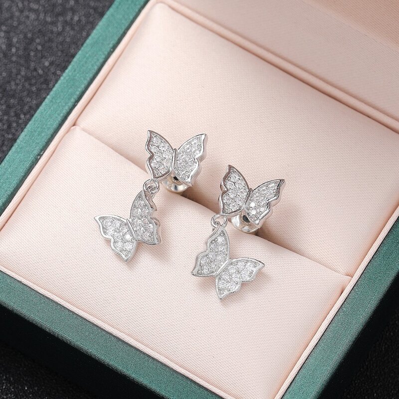Jewelry Set Factory - Butterfly Necklace Earrings Ring