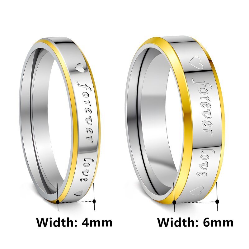 Couple Ring Factory - Stainless Steel Wedding Ring