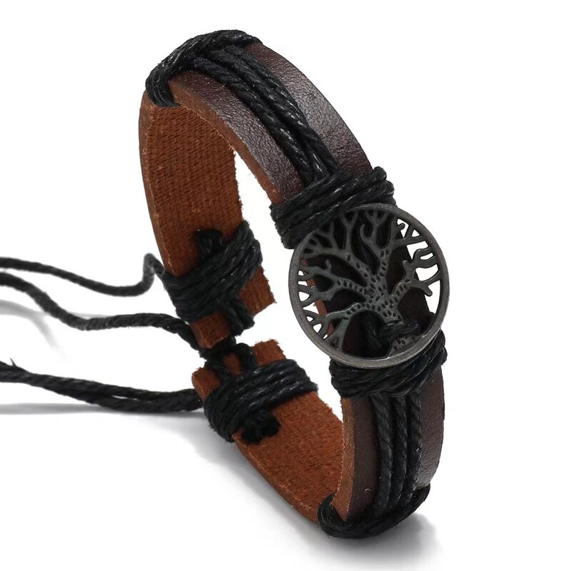 Peace Bracelet Factory - Tree of Life Hemp Rope Bracelet