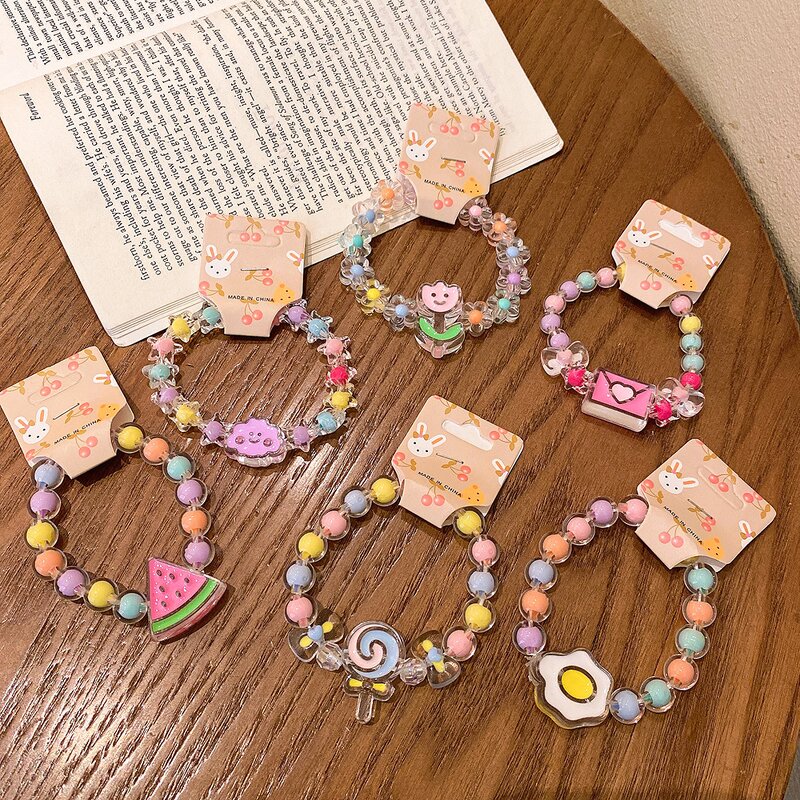 Acrylic Bracelet Factory - Kids Jelly Beaded Bracelet