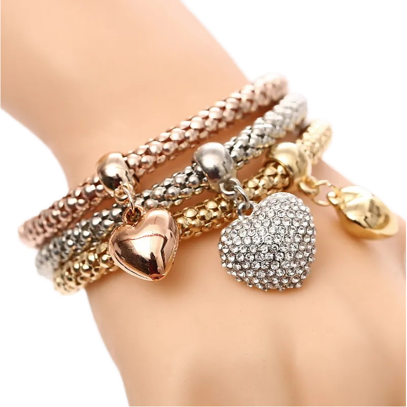 Charm Bracelet Factory - Multilayer Crystal Beads Bracelet