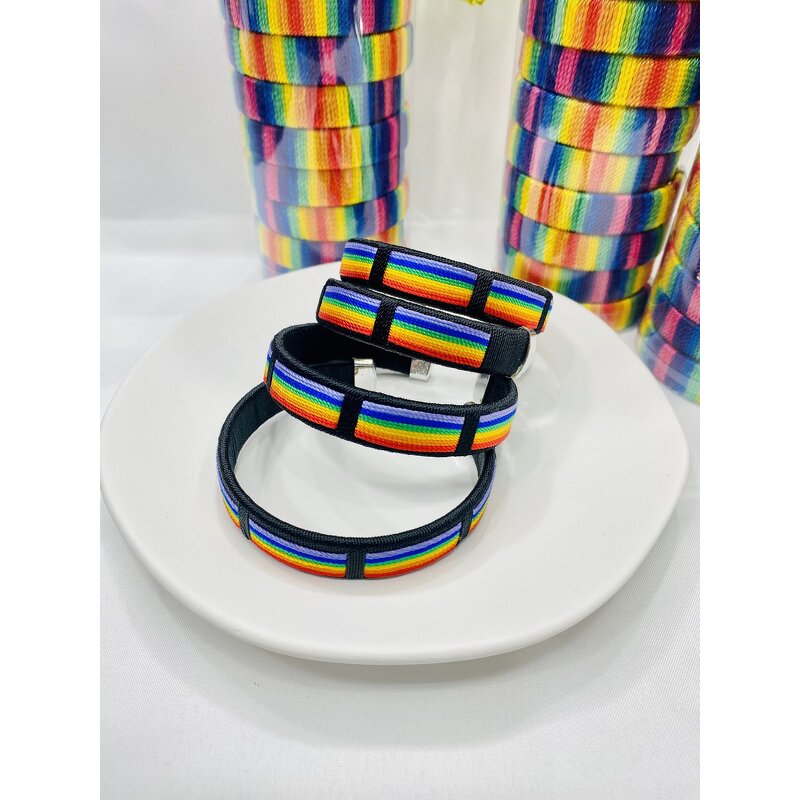 Pride Bracelet Factory - LGBT Rainbow Woven Bracelet