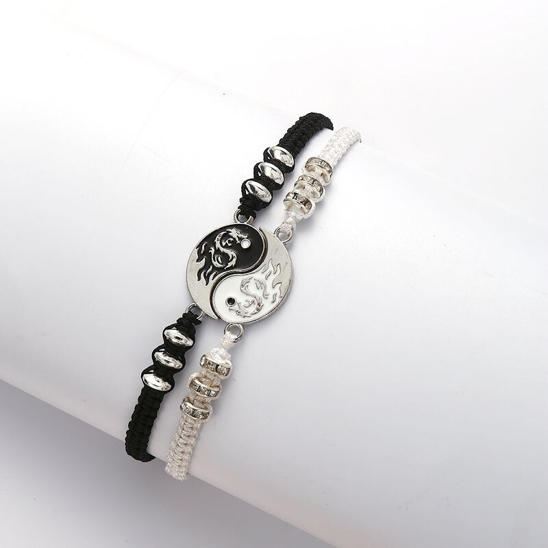 Yin Yang Bracelet Factory - Dragon Pattern Rope Bracelet