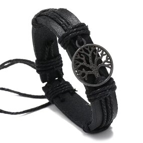 Peace Bracelet Factory - Tree of Life Hemp Rope Bracelet