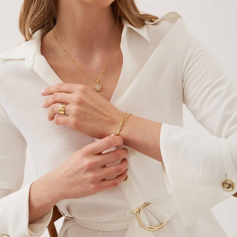 Bracelet Factory - 18K Gold Plated Love Knot Bracelets