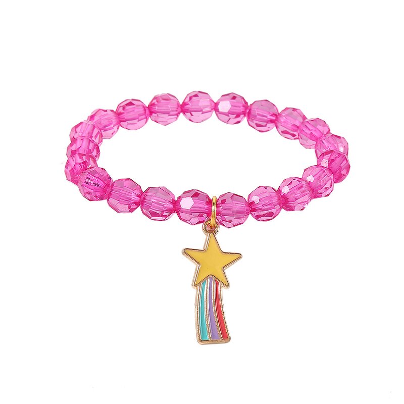 Cartoon Bracelet Factory - Unicorn Elastic Charm Bracelet