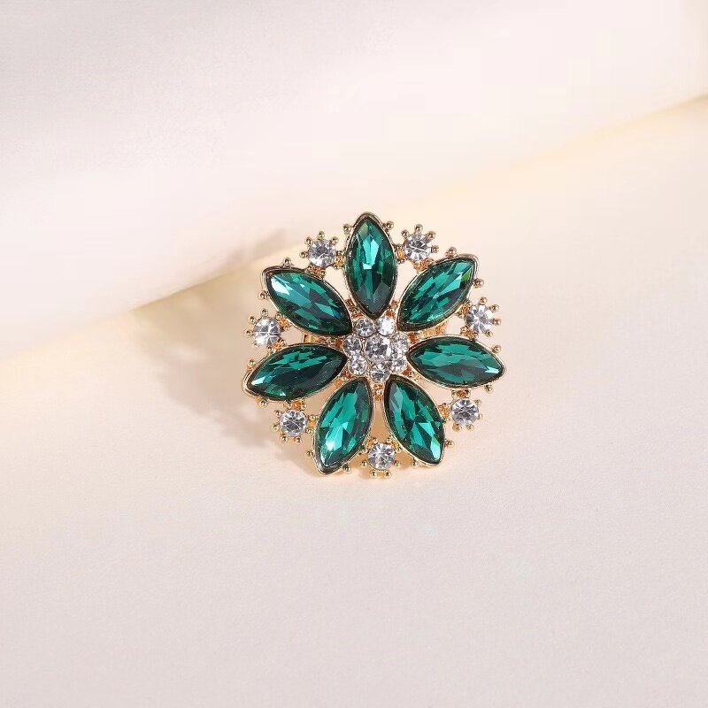 Ring Set Factory - Adjustable Flower Gemstone Rings