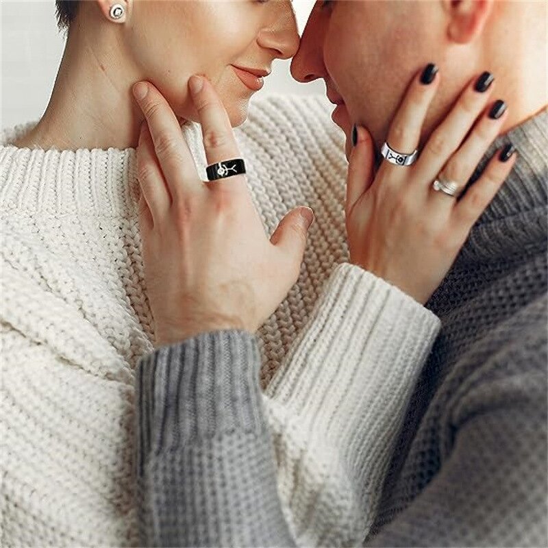 Cartoon Ring Factory - Funny Stainless Steel Doodle Ring