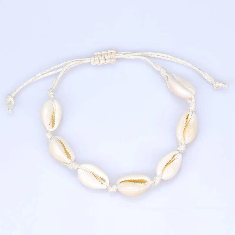 Shell Bracelet Factory - Hawaiian Woven Pearl Bracelet