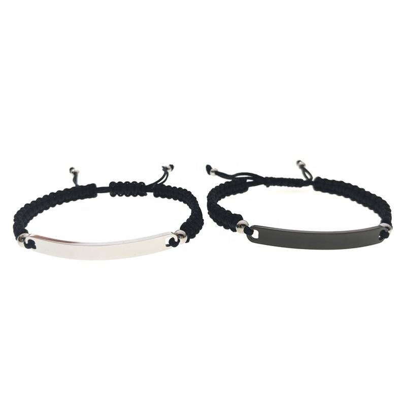 Cord Bracelet Factory - Custom Braided Stainless Steel Bracelet