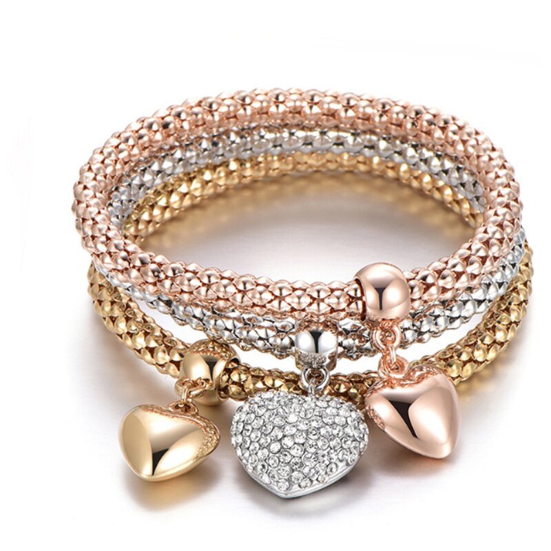 Charm Bracelet Factory - Multilayer Crystal Beads Bracelet