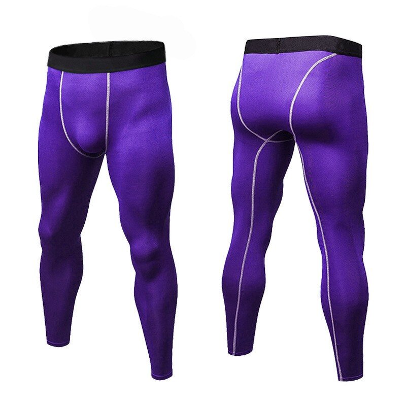 2023 Custom Design Men's Gym Fitness Running Shorts High Quality Breathable Seamed Compression Pant Leggings