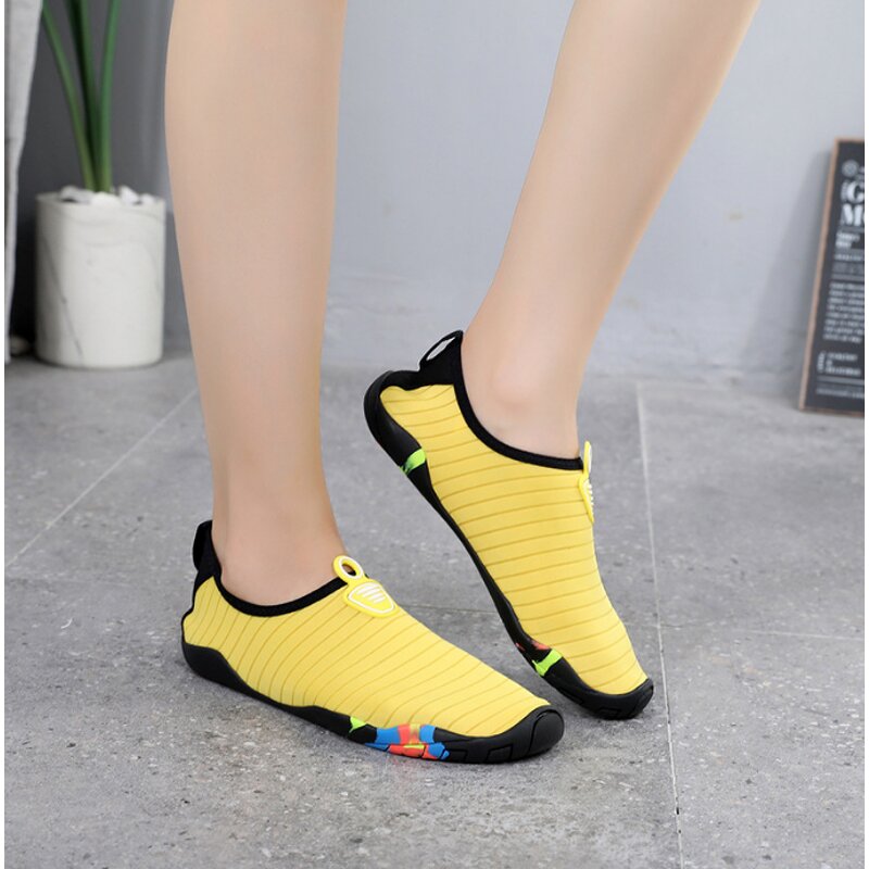 Unisex Water Non-Slip Sneaker Shoes Swimming Diving Socks Summer Aqua Beach Sandal Flat Shoe Seaside Socks Slipper for Men Women