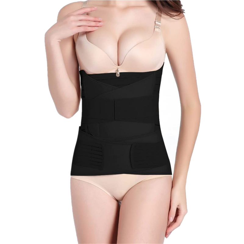 Hot Selling Custom Slimming Girdle Shapewear Belly Control Bandage Corset 3 in 1 Postpartum Support Recovery Belly