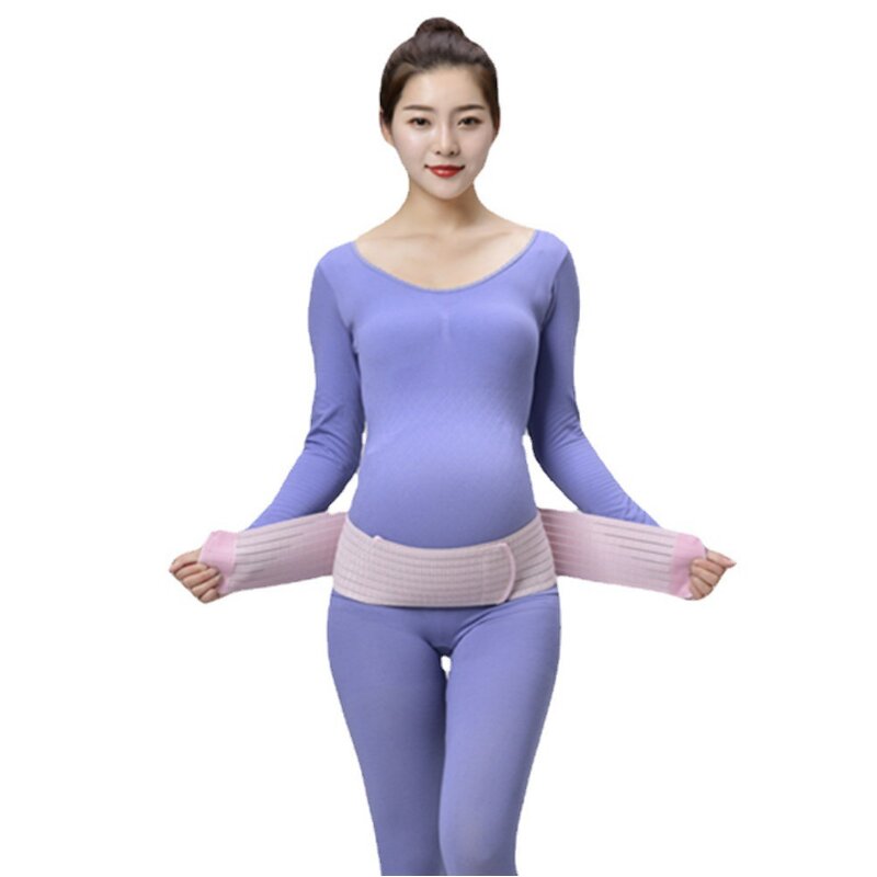 New Pregnant Women Double-layer Breathable Belly Support Dual-use Postpartum Pelvic Belt Prenatal Support Belt Pregnant Women